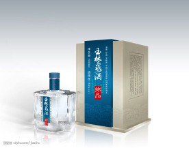 白酒包装设计素材