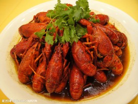 香辣浸汤大龙虾
