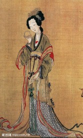 中国画 仕女