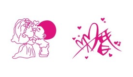 结婚 请帖 图案