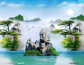 自然风景画