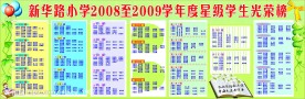 小学学校展板