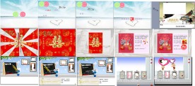 4套动态婚庆幻灯片模板（动态婚庆请柬）
