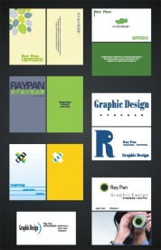 7款个性名片设计模版