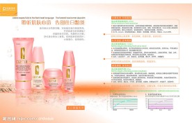 化妆品画册一页