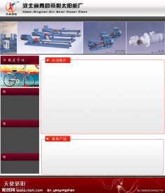 中文企业网站模板