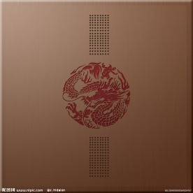 一品茗 茶业包装 龙纹雕刻 木质纹理（高精度）