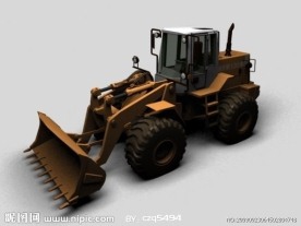 装载机3D素材