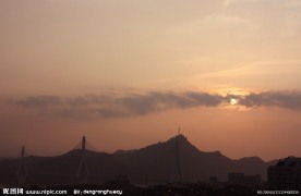 三峡夕阳