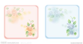 玫瑰图案清新背景