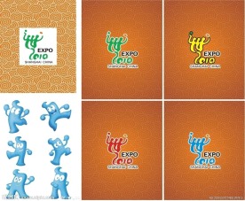 世博会标志 世博会标识 世博会 祥云