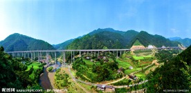 怀新高速龙马田高架桥