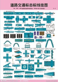道路交通标志标线挂图3 2