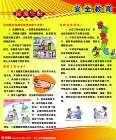 安全教育展板