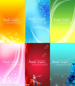 模板 展板 背景 底纹 梦幻（绝对原创）