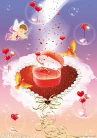 情人节 戒指广告