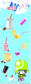奶茶素材