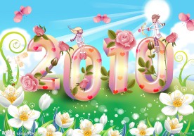 2010 春天 情人节模板