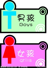 厕所标志