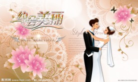 约会美丽 情人节模板