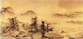 国画 山水 中国风 水墨