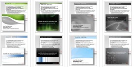 欧美风格炫彩商务PPT模板2