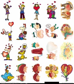 手绘浪漫情人节图片合辑（5）