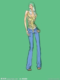 服装设计效果图