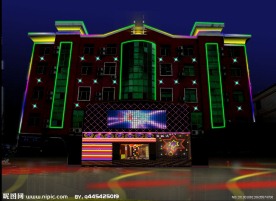 霓虹灯 招牌 广告 LED PSD分层素材 源文件