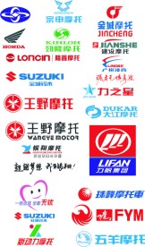 摩托车标志