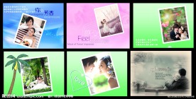 唯美浪漫婚礼PPT动画模板