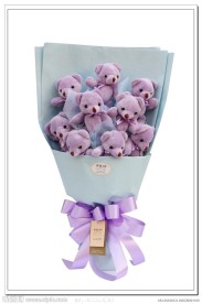 卡通花束 情人节礼物 创意礼品 时尚礼品