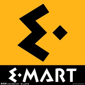 易买得超市标志