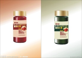 瓶子矢量包装效果