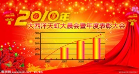 春节舞台背景布