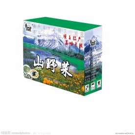 包装盒（展开图）