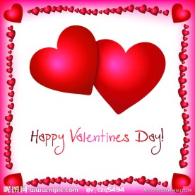 可爱的情人节元素矢量素材