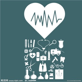 简约的医疗图标矢量素材