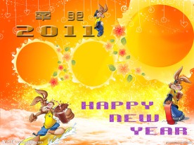 2011年台历封面