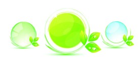 绿色环保图标矢量素材