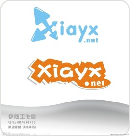 网站LOGO 时尚冲击力 简约 游戏网