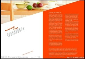 食品画册版式