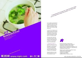 食品画册版式