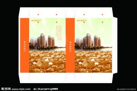 房地产手提袋展开图