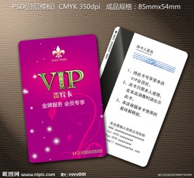 VIP会员卡 VIP设计模板