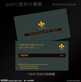 名片 高档名片模板 个性名片设计