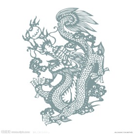 剪纸龙