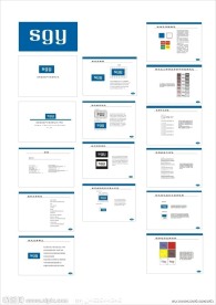 房地产公司标志和VI手册基础系统