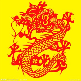 剪纸龙