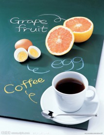 鸡蛋 橙子 咖啡 图片 素材 图库